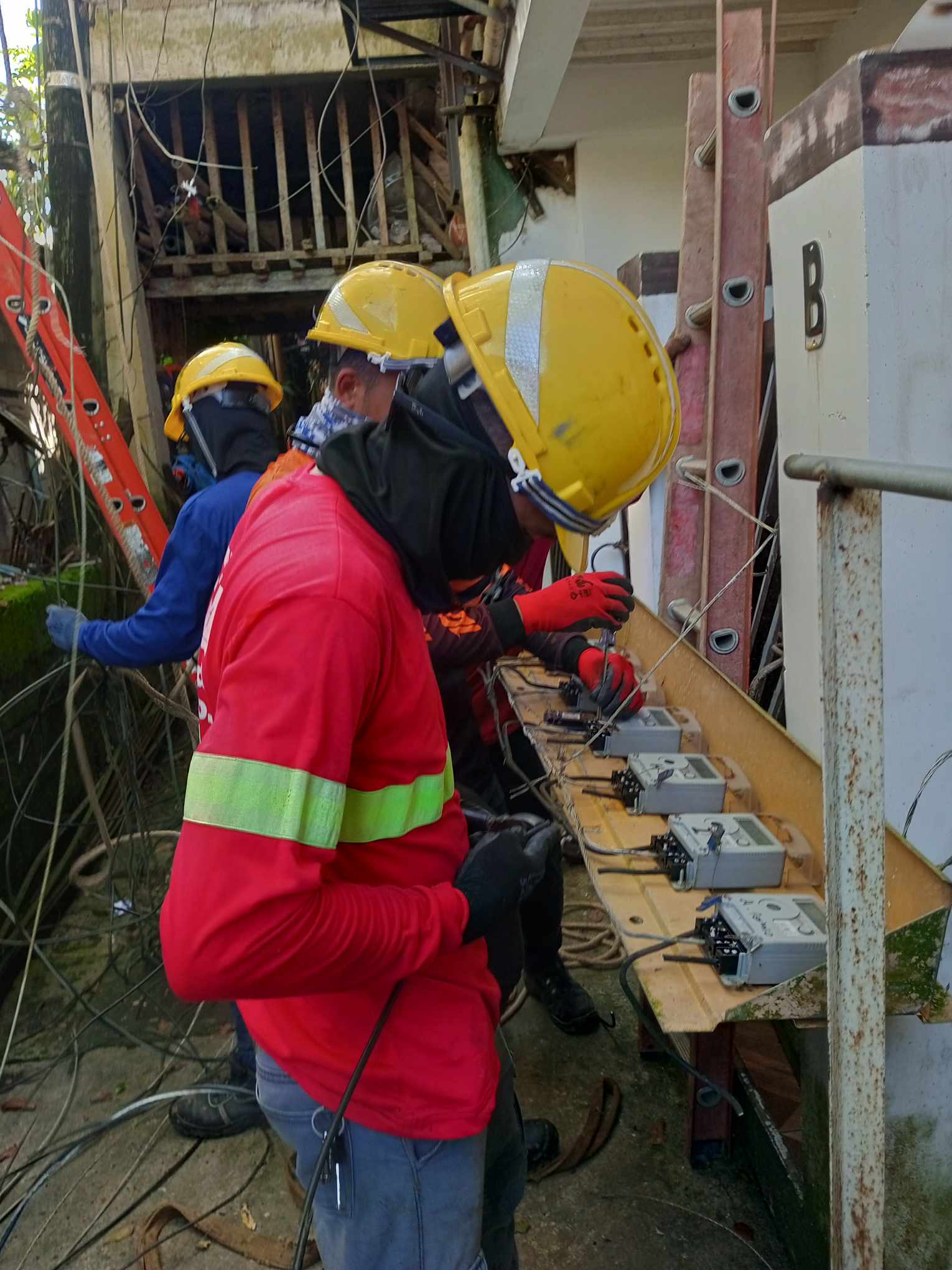 JOINT TEAM ACCOMPLISHMENTS BT 7 AND LINEMEN TRAINEES