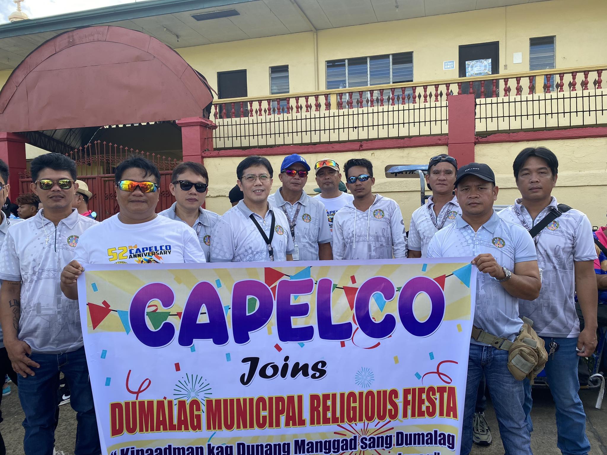 CAPELCO DUMALAG AREA OFFICE JOINS DUMALAG RELIGIOUS FIESTA