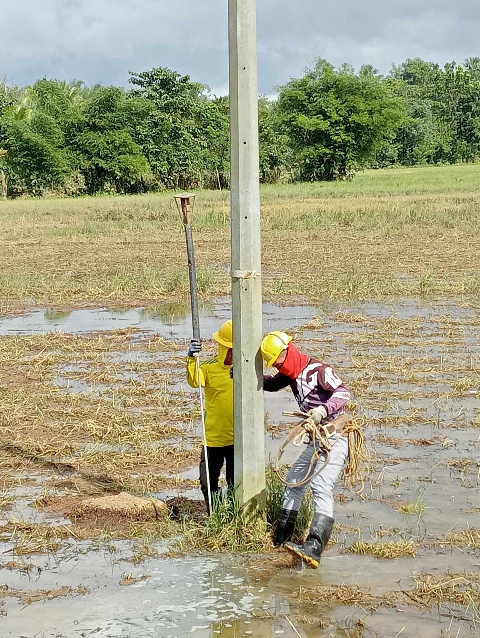 JOINT TEAM ACCOMPLISHMENTS BT 2 AND LINEMEN TRAINEES