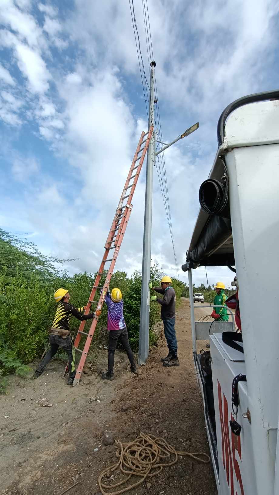 CONSOLIDATED AND JOINT TEAM ACCOMPLISHMENTS BT 8 AND LINEMEN TRAINEES