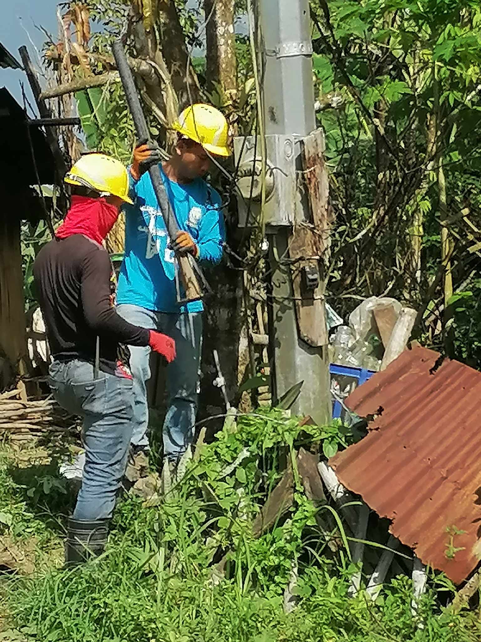 JOINT TEAM ACCOMPLISHMENTS BT 2 AND LINEMEN TRAINEES