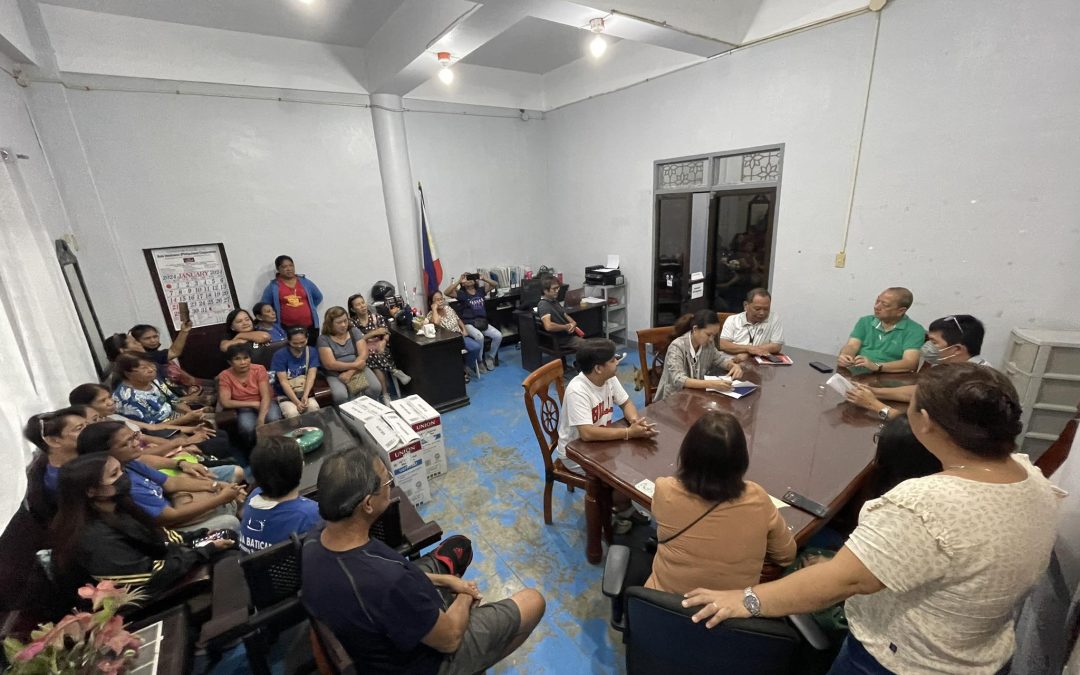 BARANGAY VISITATION AND INFORMATION EDUCATION CAMPAIGN (IEC) ON DISTRICT VIII-A (ROXAS CITY NORTH)