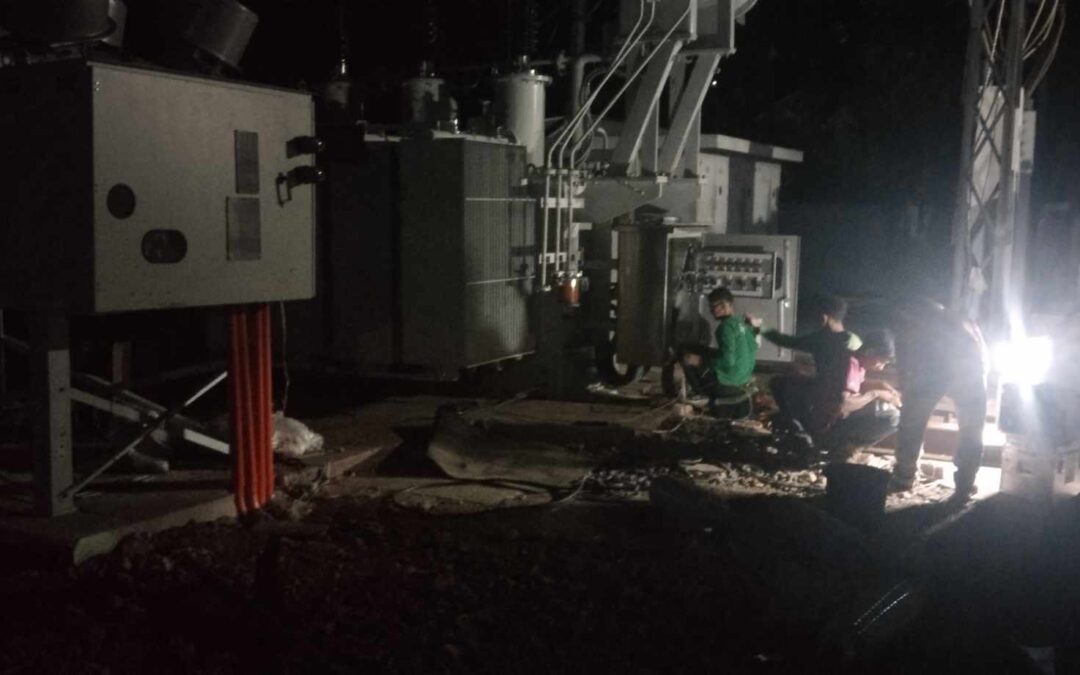 MOUNTING AND ENERGIZATION OF 15 MVA POWER TRANSFORMER AT DAO SUBSTATION