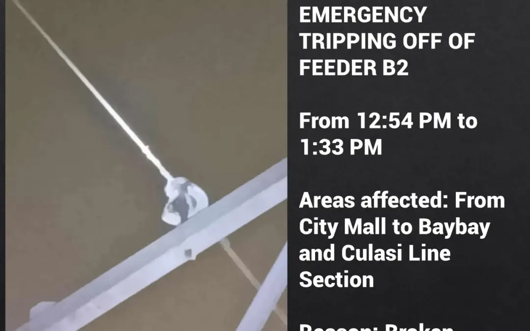 POST EMERGENCY POWER INTERRUPTION REPORT