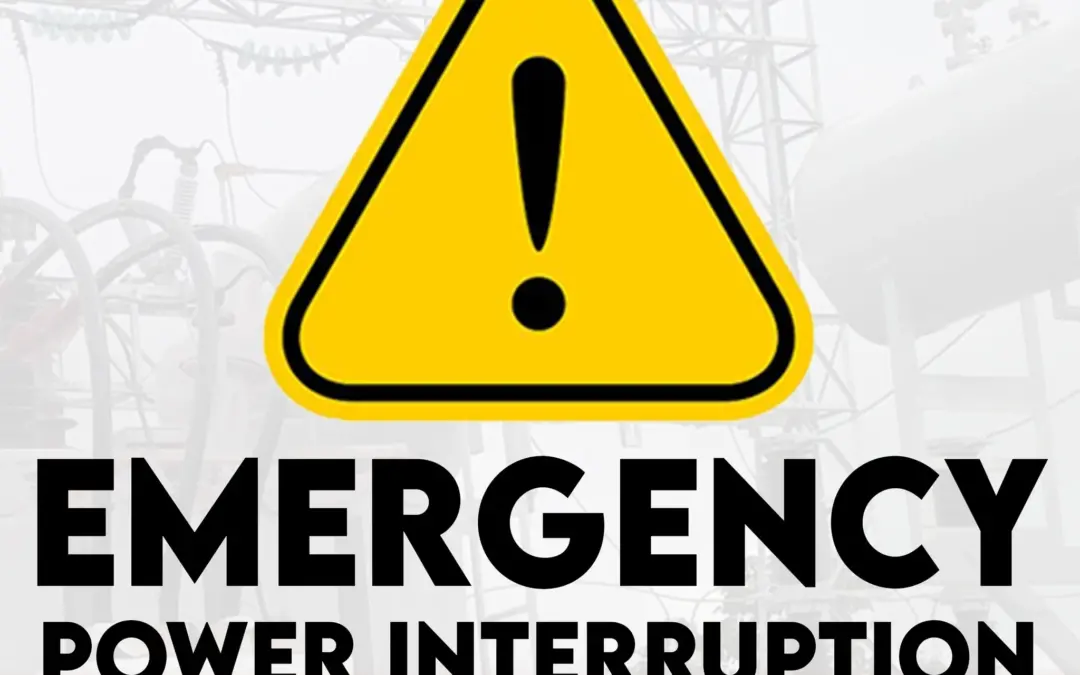 EMERGENCY POWER INTERRUPTION