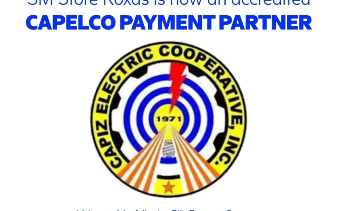 SM Store Roxas is now an acredited CAPELCO Payment Partner