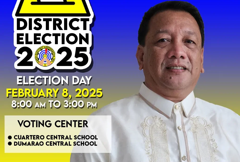 DISTRICT IX ( Cuartero- Dumarao) DISTRICT ELECTIONS