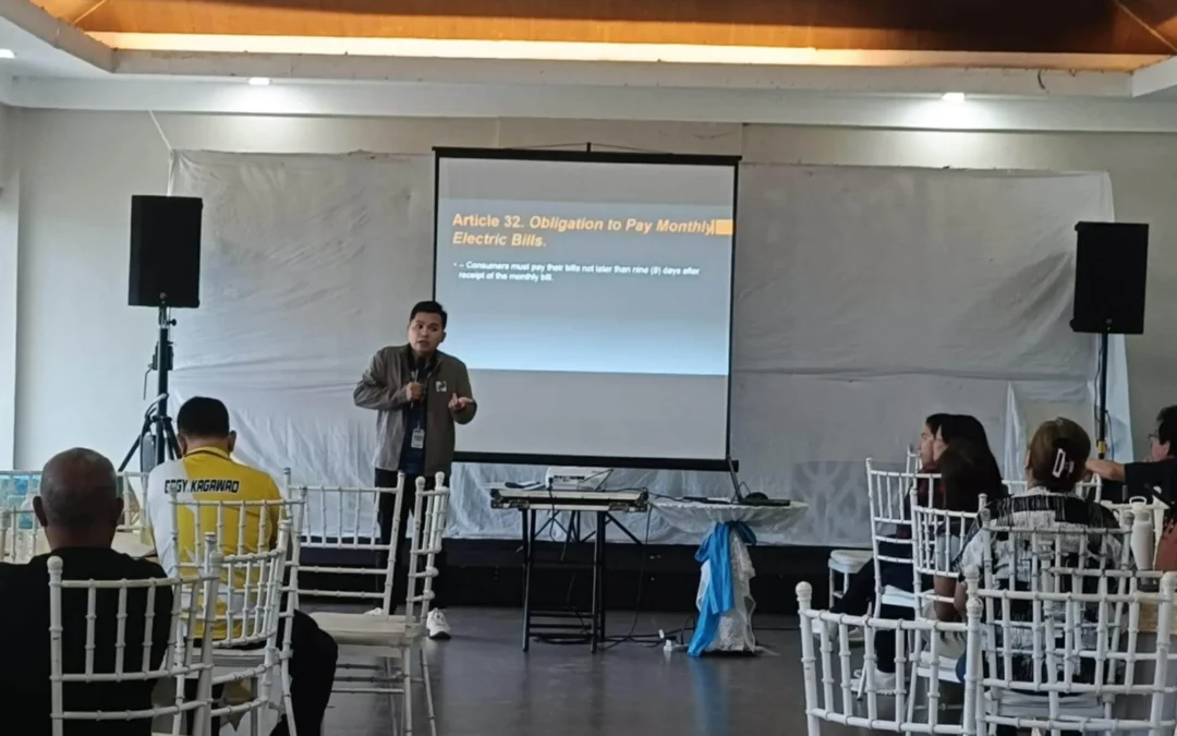 CAPELCO PARTICIPATED IN DOE’S CONSUMER WELFARE ACTIVITY