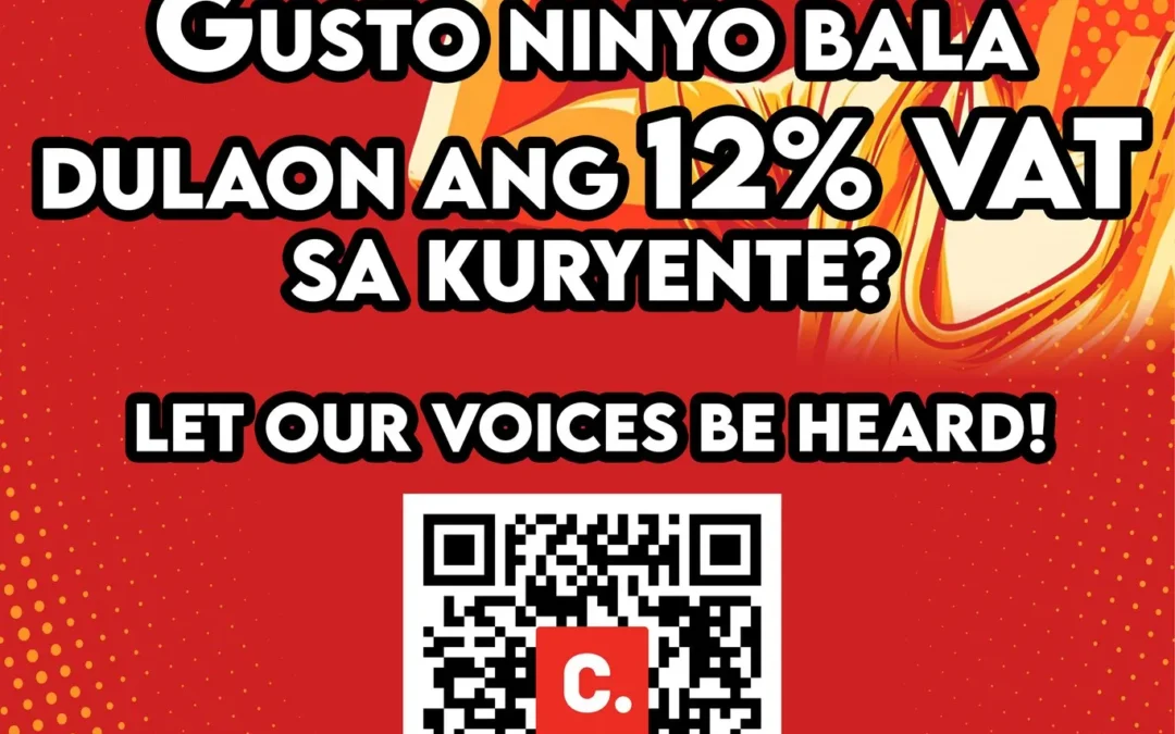 SIGN THE PETITION: Abolish VAT on Electricity. Filipinos deserve affordable electricity.