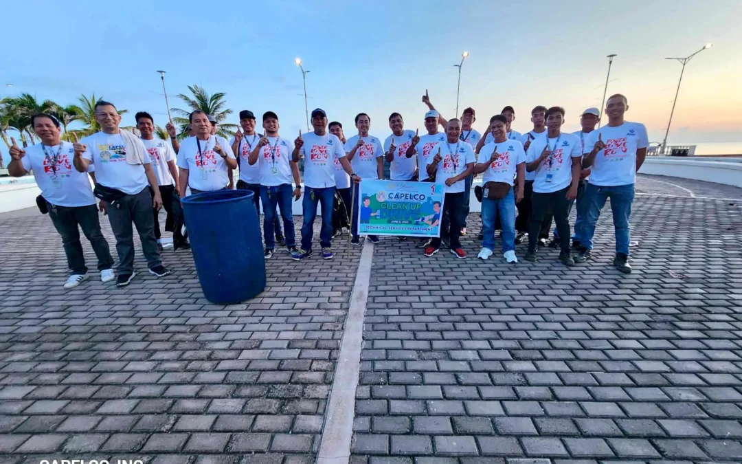 CAPELCO Teams Up for a Clean-Up Drive Activity