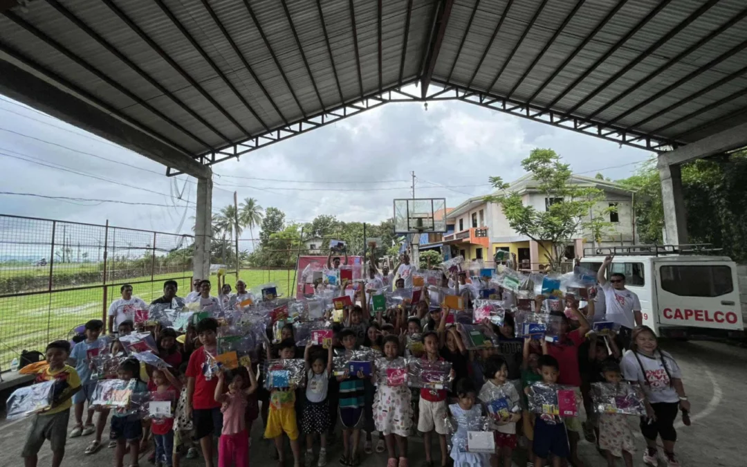 CAPELCO Employees Spread Joy Through Feeding Program in Selected Barangays