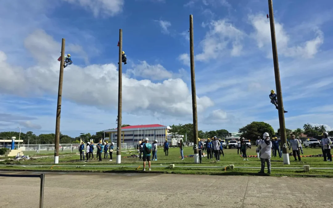 CAPELCO Warriors of Light Show Skill and Strength in Lineman Rodeo Competition